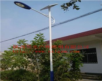 寧夏太陽能路燈案例-寶雞扶風縣