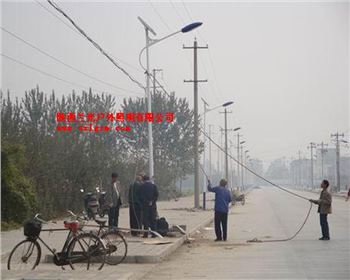 太陽能路燈亮化照明-陜西西安戶縣重點(diǎn)戶外照明工程