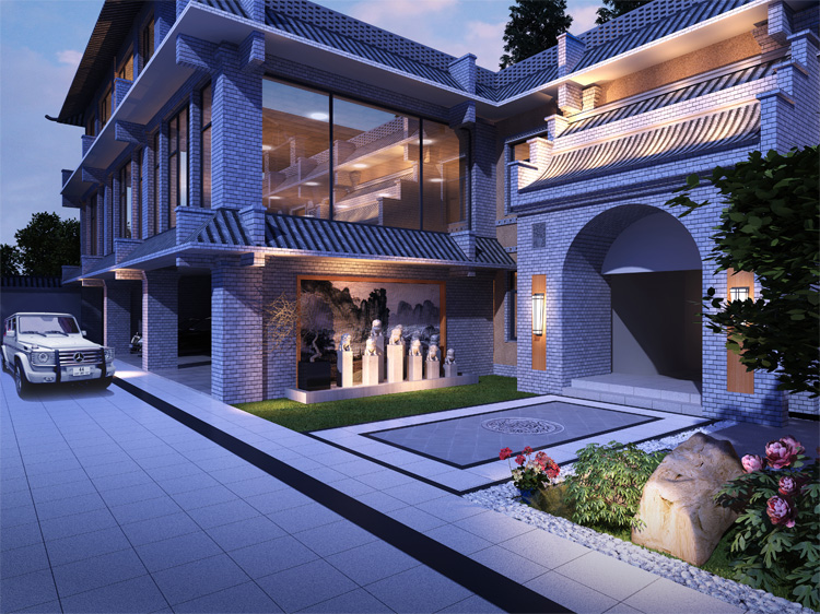 別墅亮化施工 別墅亮化施工