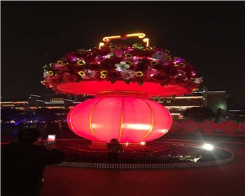 西安蓮湖區2019年元旦、春節亮化工程案例